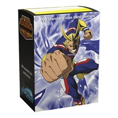 Dragon Shield Matte Art Sleeves - MHA All Might Punch